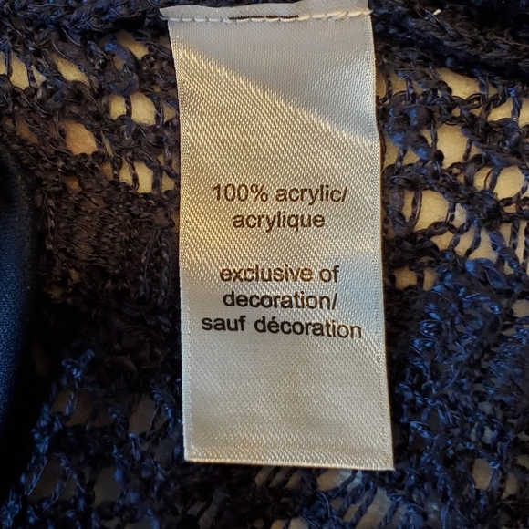 Maurices gorgeous blue crochet over lined dress. - Picture 10 of 11